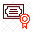 Certification Certificate Degree Icon