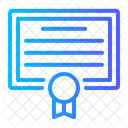 Certification Certificate Patent Icon