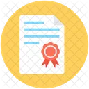 Certificato  Icon