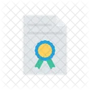 Certificato Laurea Diploma Icon