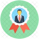 Certified Badge Ribbon Icon