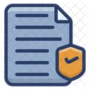 Certified Document Approved Document Legal Document Icon