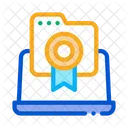 Certified Folder  Icon