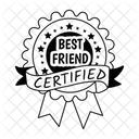 Certified Friend  Icon