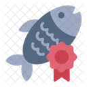 Certified Quality Fish Icon