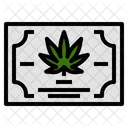 Certificate Marijuana Sativa Icon