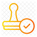 Certified Stamp  Icon