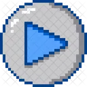 Direita Lado Pixel Art Icon