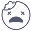 Cerveau Visage Emotion Icône