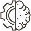 Cerveau Automatisation Artificiel Icône