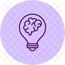 Cerveau Creatif Pentaglow Icon