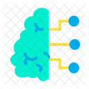 Cerveau Artificiel Cerveau Numerique Icône