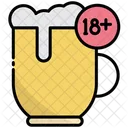 Cerveja Restricao De Idade Limite De Idade Icon