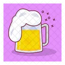 Cerveja Champanhe Copo Icon