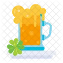 Cerveja Irlandesa Cerveja De Duende Bebida De Duende Ícone