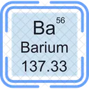 Cesio Tabla Periodica Quimica Icono