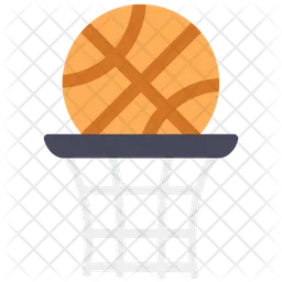 Cesta de basquete  Ícone