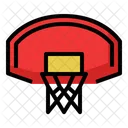 Cesta De Basquete Rede De Basquete Basquete Icon