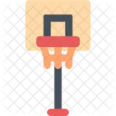 Basquete Aro Poste Ícone
