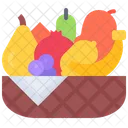 Canasta de frutas  Icono