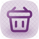 Cesta De La Compra Icono