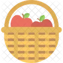 Cesta de maçã  Ícone