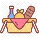 Cesta De Picnic Picnic Cesta Icon