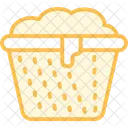 Cesto De La Ropa Icono