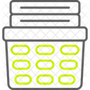 Cesto De Roupa Suja Lavanderia Cesto Ícone