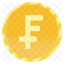 CFA 프랑 베냉 Bceao 동전 Cfa 프랑 베냉 Bceao 금화 아이콘