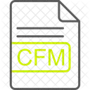 Cfm File Format Icon