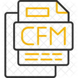 Cfm file  Icon