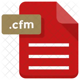 Cfm file  Icon