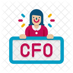 Cfo Chief Financial Officer  Icon