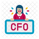 CFO, Finanzvorstand  Symbol