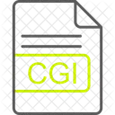 Cgi File Format Icon