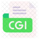 Cgi Document File Icon