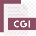 Cgi Format Type Icon