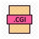 CGI Datei CGI Dateiformat Symbol