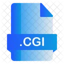 Cgi Extension File Icon