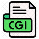 Cgi File Type File Format Icon