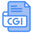 Cgi Document File Icon