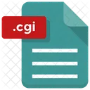 Cgi File Paper Icon
