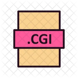 Cgi File  Icon