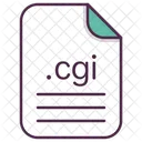 Cgi File Document Icon