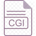 Cgi File Format Icon
