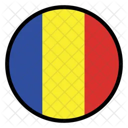 Chad Flag Icon