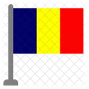 Flag Country Chad Icon