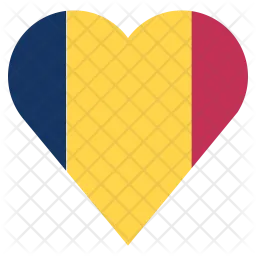 Chad Flag Icono