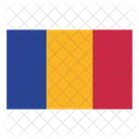 Chad Country Flag Flag Icon